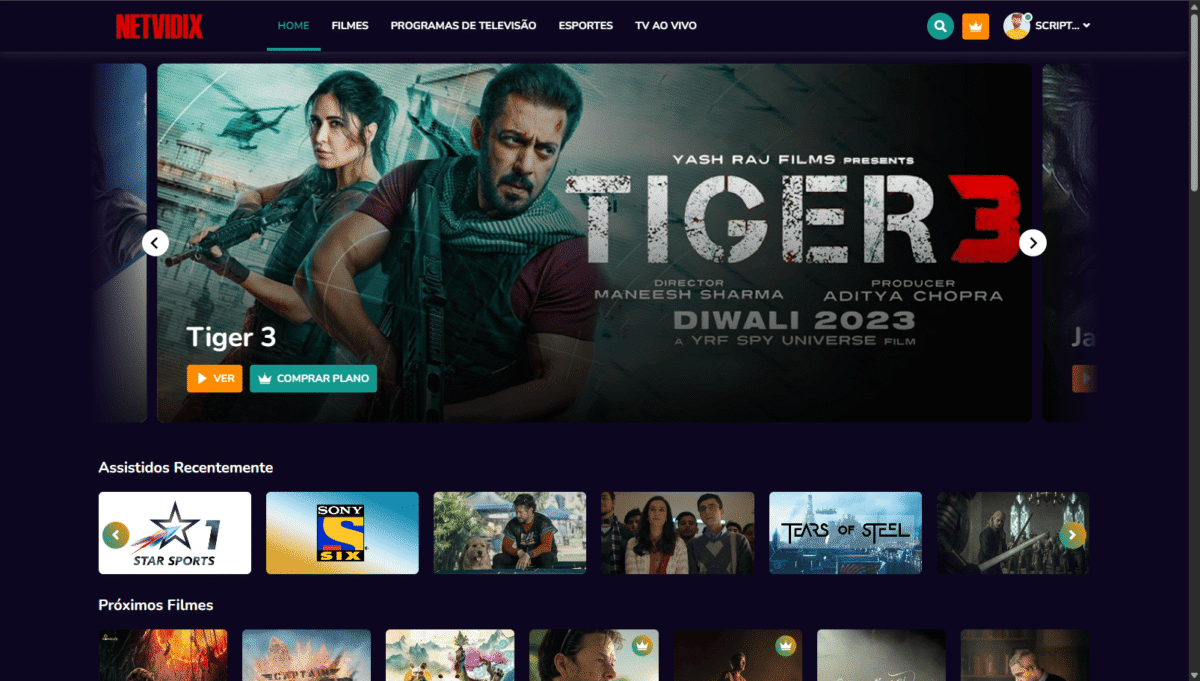 Script PHP Streaming IPTV Digital TV – PHP 8 4 Script PHP Streaming, IPTV, Digital TV – PHP 8.2+
