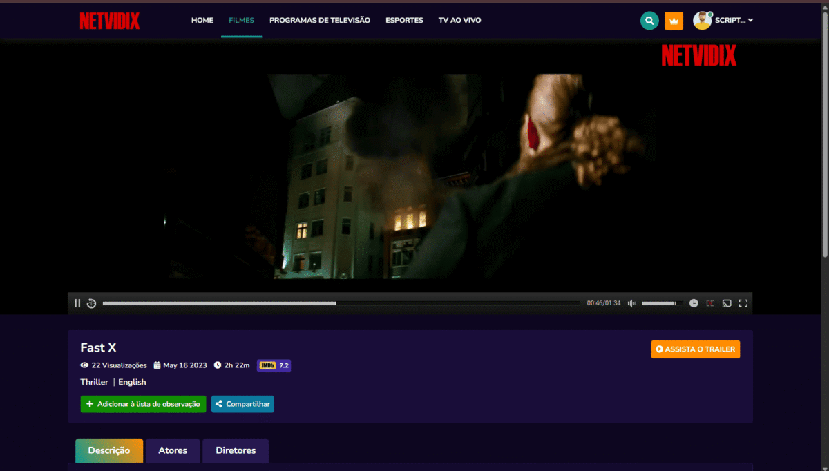 Script PHP Streaming IPTV Digital TV – PHP 8 6 Script PHP Streaming, IPTV, Digital TV – PHP 8.2+