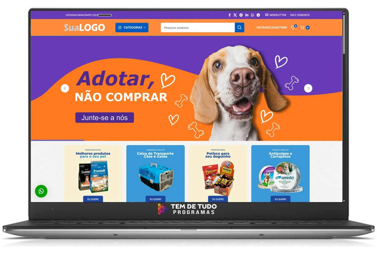 loja virtual para produtos pet shop v8.0.6 46428 zoom 1 Loja Virtual Para Produtos Pet Shop v8.0.6