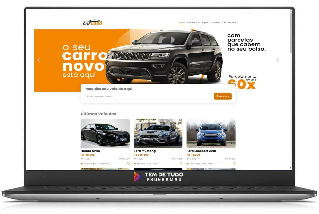 loja virtual venda de ve culos garagem 100 responsivo 57799 zoom Pagina Principal