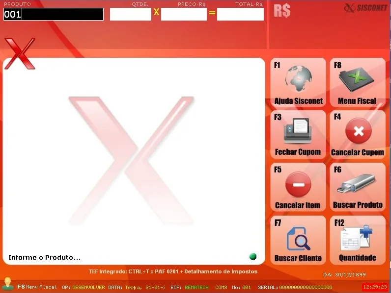 maquina virtual siscom 10.0.7 paf 1.13 nfe 3.0 fontes delphi 12177 zoom Pagina Principal