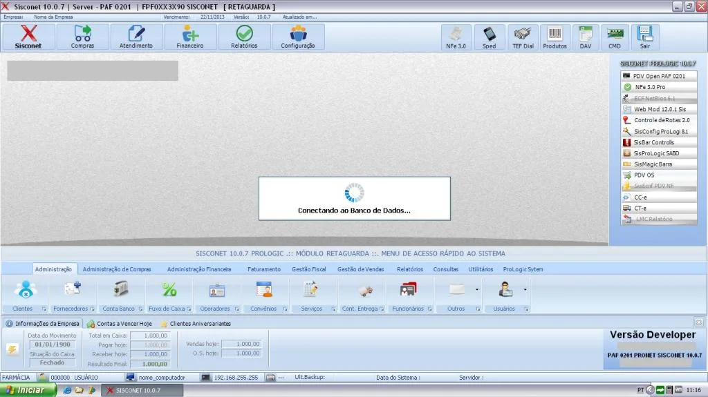maquina virtual siscom 10.0.7 paf 1.13 nfe 3.0 fontes delphi 79442 zoom Pagina Principal