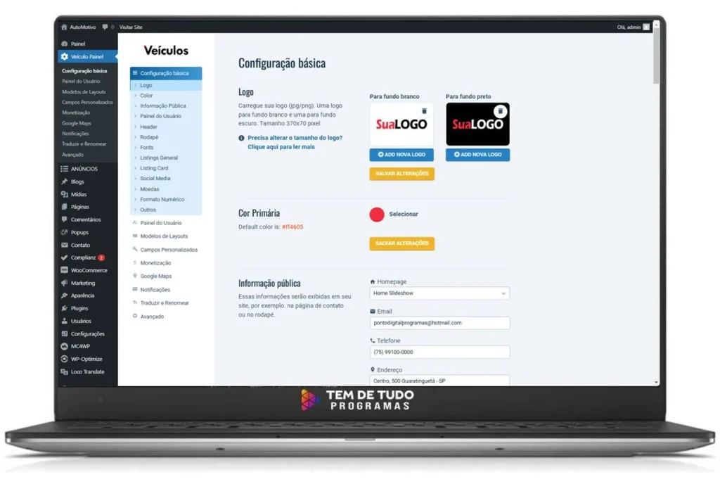 script para classificados de ve culos v1.0.96 17312 zoom 1 Pagina Principal