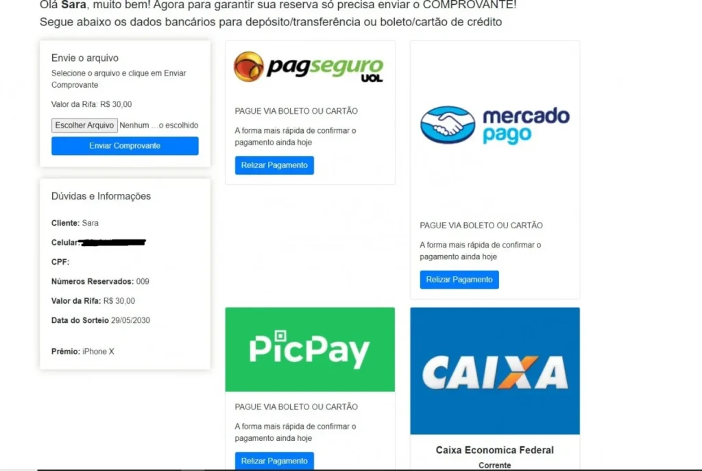 script sistema rifas online em wordpress baixa automatica 18490 zoom Pagina Principal