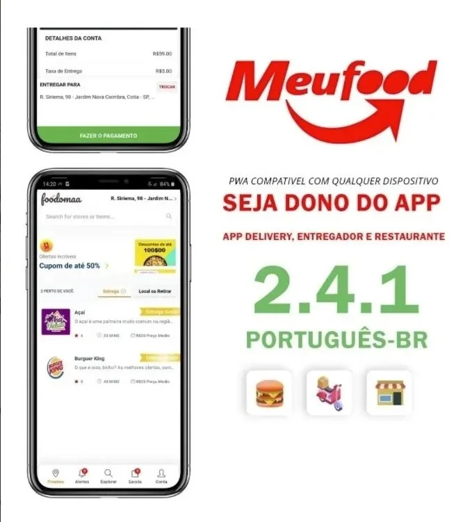 sistema c digo fonte com painel admin foodomaa v2.4.1 88827 zoom 2 Pagina Principal