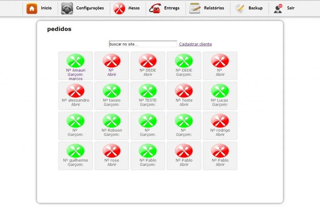 sistema de controle de bares restaurante pizzaria online php 39680 zoom 6 Pagina Principal